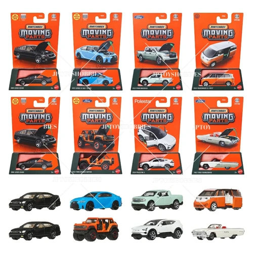 Matchbox Moving Parts Assortment - Set of 8 / FWD28-989K [MBX039]