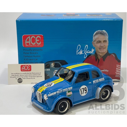 Ace Model Cars Peter Brock Austin A30 1/18 Scale