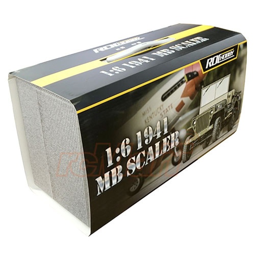 Roc Hobby 1/6 1941 Military MB Scaler RTR Car jeep rc car