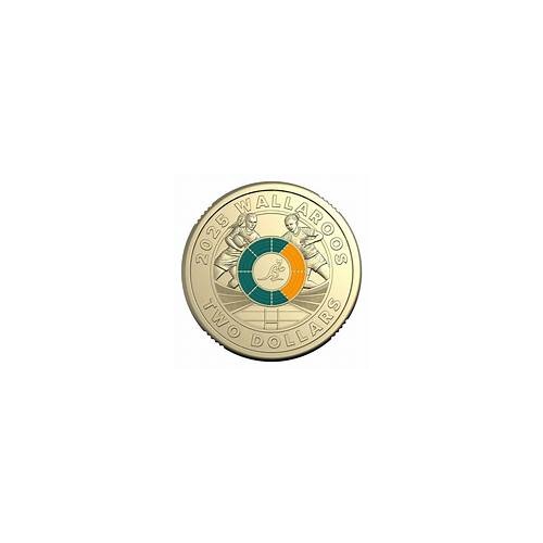 2025 Wallaroos $2 Coin - Lightly Circulated