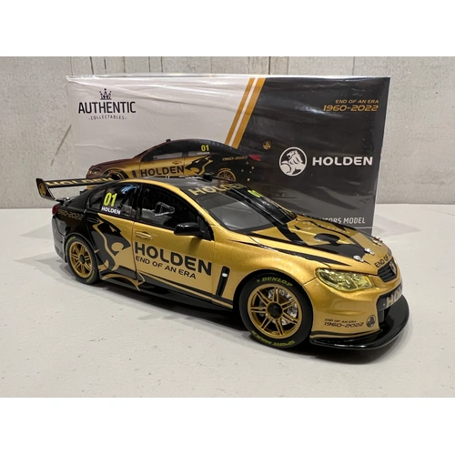 Authentic collectables VF Commodore Holden End of an Era Special Edition Livery by Peter hughes LTD ED
