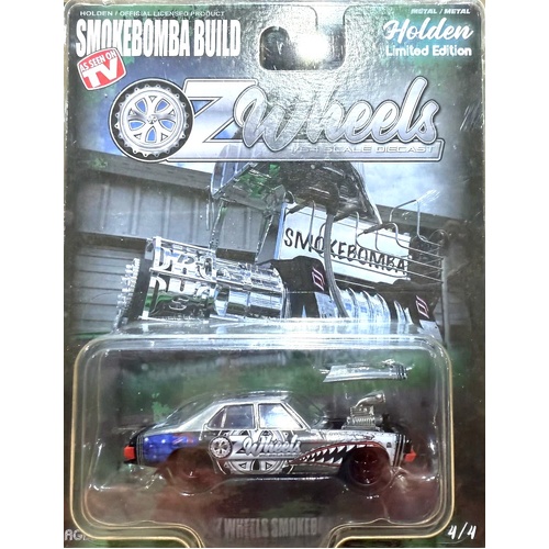 Oz Wheels Smokebomba Build 4 of 4 RAW CHASE Limited Edition