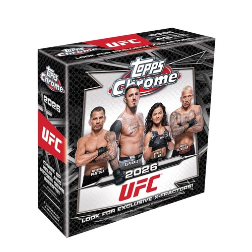 UFC - TC - Topps Chrome UFC 2026 Mega Box