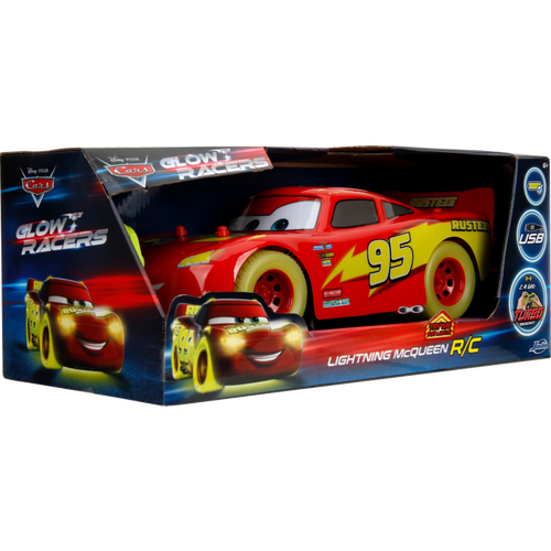 Cars - Lightning McQueen Glow Racers 1/14th Scale R/C Remote Control Vehicle Replica