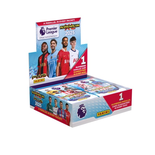 Panini Adrenalyn PLUS 2024/2025 EPL Soccer Cards Sealed box 24 packs