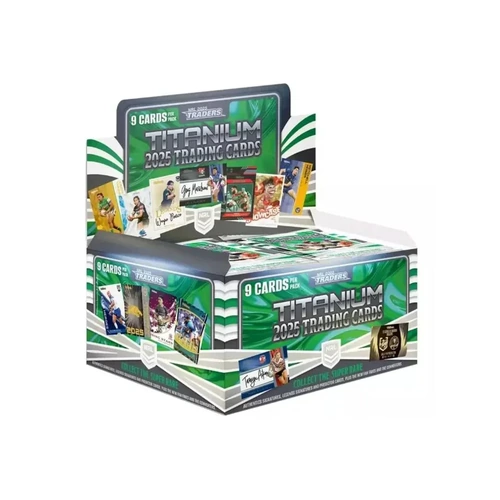 2025 NRL Traders Titanium HOBBY Box Sealed 36 packs 9 cards per pack