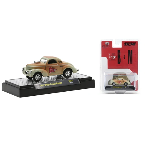 1:64 1941 Willys Coupe Gasser -- B&M Shifters -- M2 Machines