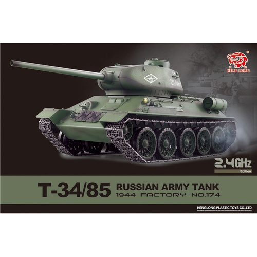 Heng Long 1/16 Soviet Union T-34/85 RC Medium Tank Item No.: HL-3909-1