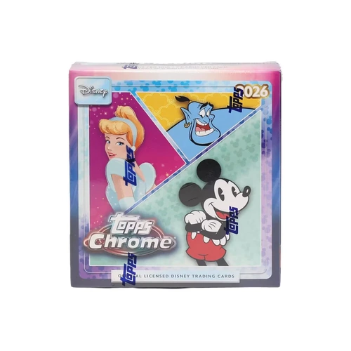 2026 Topps Chrome Disney Mega Box Trading cards