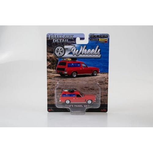 1:64 Oz Wheels FSD Series 3 FULLY SICK DETAIL Red Max's Panel Van