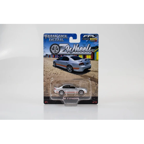 1:64 Oz Wheels FSD Series 3 FULLY SICK DETAIL Silver BF Typhoon