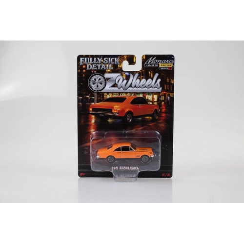 1:64 Oz Wheels FSD Series 3 FULLY SICK DETAIL Orange HG Monaro