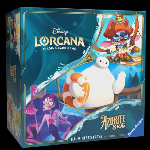 Disney Lorcana TCG: Azurite Sea - Illumineer's Trove mega box