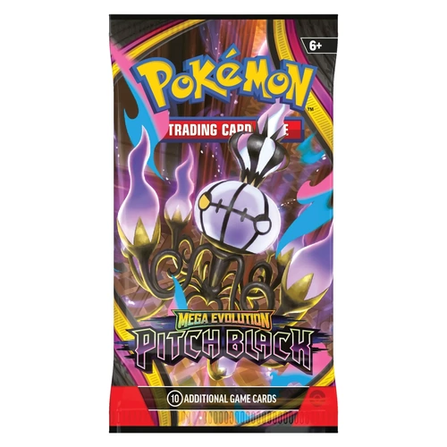 Pokemon TCG: Mega Evolution: Pitch Black Booster Pack x 1