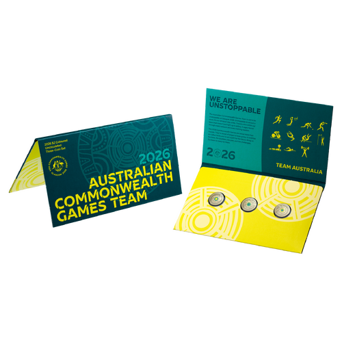 2026 Commonwealth Games - $2 Three-Coin Set in folder