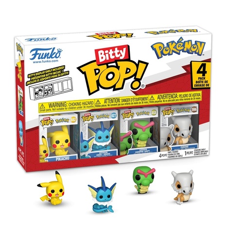 Pokémon Pikachu Bitty 4 Pack Funko POP! Vinyl