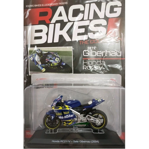 RACING BIKES COLLECTION Issue 21 - HONDA RC211V - SETE GIBERNAU. NEW