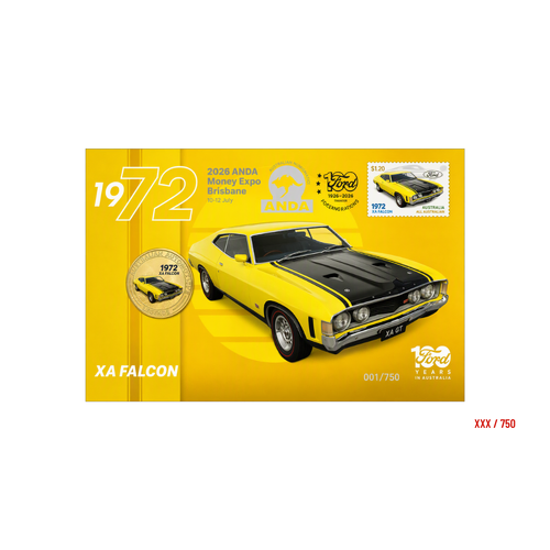 2026 ANDA Money Expo Brisbane 1972 Ford XA Falcon PNC Limited To 750 Made - Individually Numbered