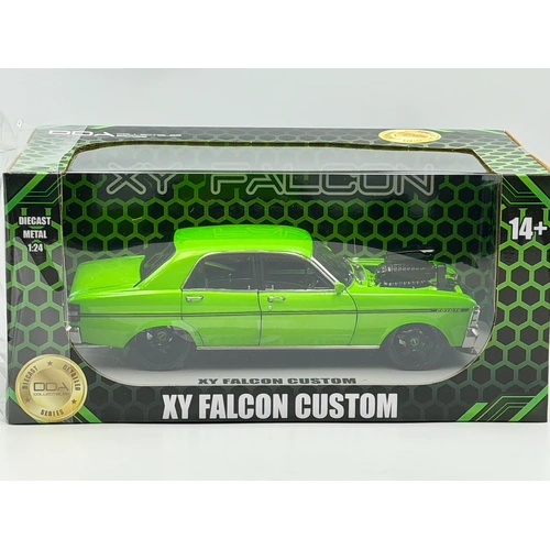 1:24 Ford XY Falcon GTHO Supercharged -- Lime Green -- DDA Collectibles 2499