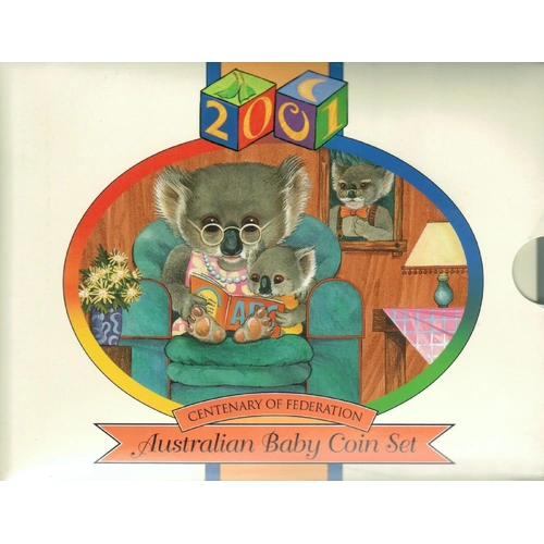 2001 Australia RAM Baby Mint Set ***Koala Baby***