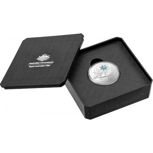 2022 $1 Half oz Coloured Silver Coin - Commonwealth Games