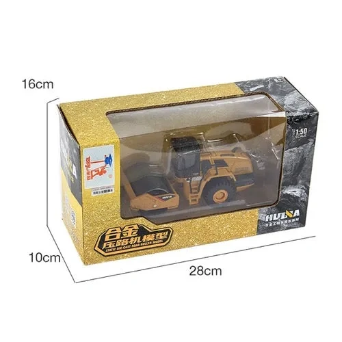 Huina 1/50 Diecast Road Roller 1715
