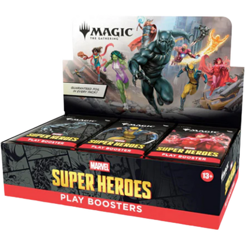 Magic: The Gathering - Marvel Super Heroes Play Booster Box (Display of 30)