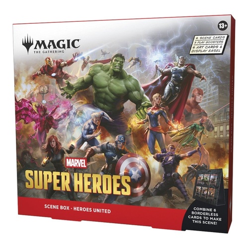 Magic the Gathering: Marvel Superheroes Scene Box (Heroes United)