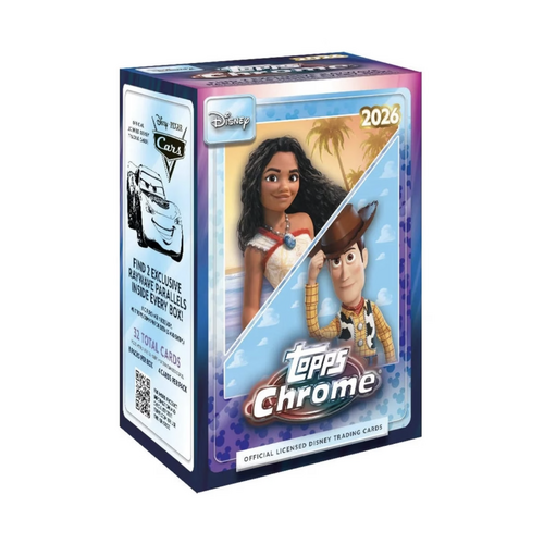 Topps 2026 Chrome Disney Blaster Box