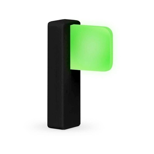 Luxafor Flag 2 USB LED Busy Light Availability Indicator with 1.5m USB-C Cable (Black)
