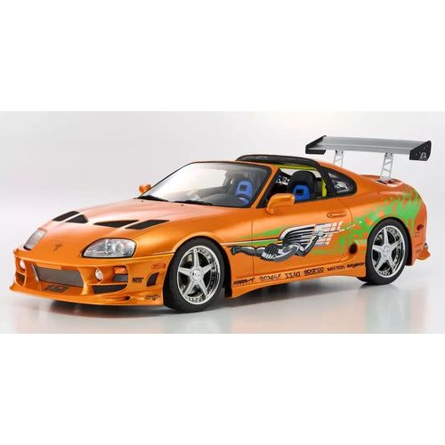 Kyosho Original 1/12 Toyota Supra Turbo "Fast & Furious" Resin Model Car