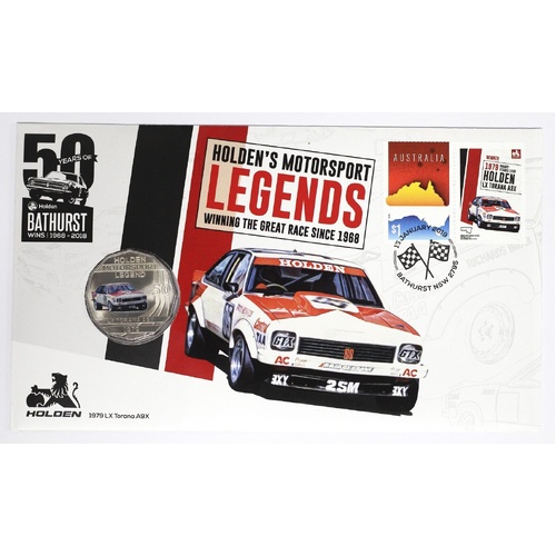 2019 50c 1979 Holden LX Torana A9X - Bathurst Wins - Motorsport Legend PNC