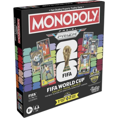 Monopoly - Panini Prizm FIFA World Cup 2026 Edition Board Game