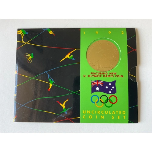 1992 Mint Year Coin Set - Barcelona Olympic Games - Uncirculated