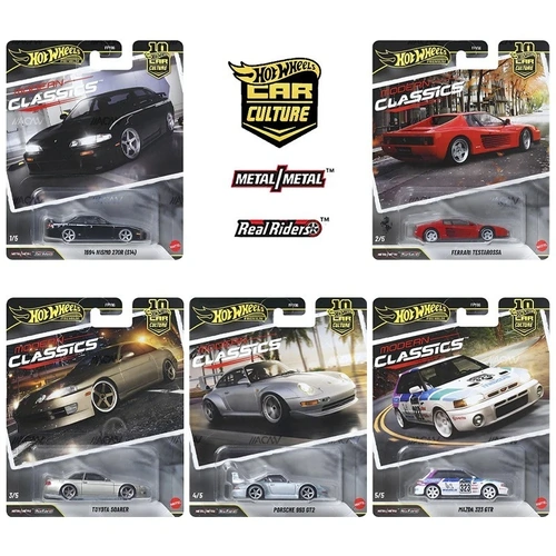 Hot Wheels 2026 Car Culture S Modern Classics 5 Cars Set, FPY86-961S