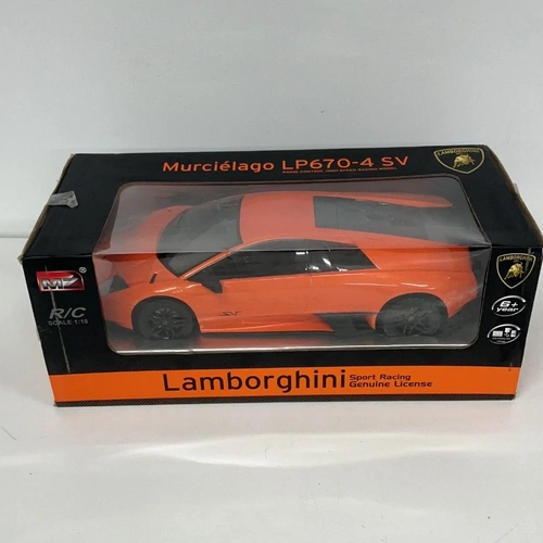 MZ Lamborghini Murcielago LP670-4 SV RC Car Orange 1:10 Scale NP#976