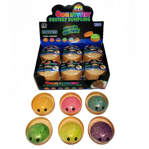 OMG! MYSTERY SQUISHY DUMPLING GLOW IN THE DARK ASSORTED Blind box