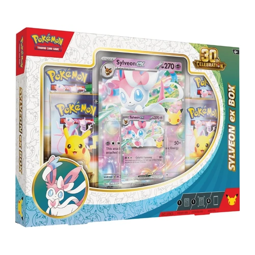 Pokemon TCG 30th Celebration Sylveon ex Box / Greninja ex Box (Random Select)
