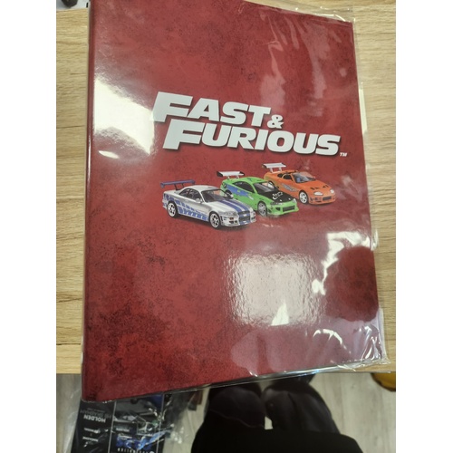 The fast and furious 1/43 die cast collection folder (for part works magazines)