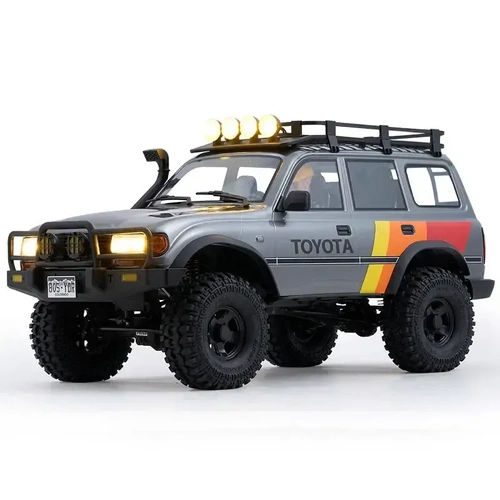 FMS 1/10 Toyota Land Cruiser LC80 Grey rock crawler