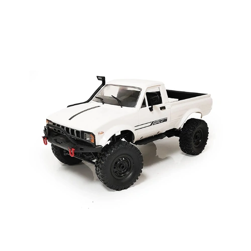 WPL C24 1/16 RC Pick-up Truck RTR White rock crawler