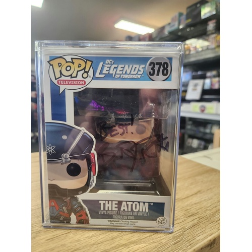 The Atom Legends Of Tomorrow Funko Pop 378 Signed Brandon Routh, No Cert