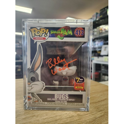 Billy West Signed Funko Bugs Bunny Space Jam Pop Autograph JSA COA 413