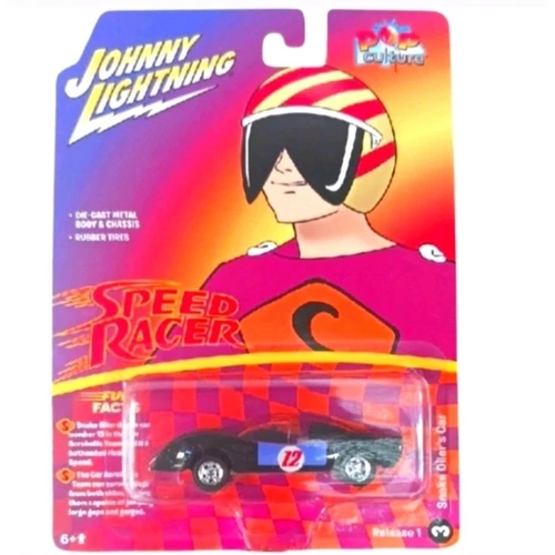 Speed Racer via Johnny Lightning/Pop culture Snake Oiler's Car 12,1:64, Blk/Purp