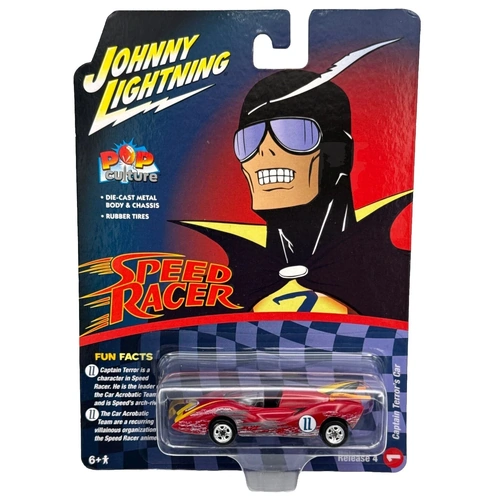 CAPTAIN TERROR (RACED VERSION) SPEED RACER 1/64 JOHNNY LIGHTNING JLPC009-JLSP263