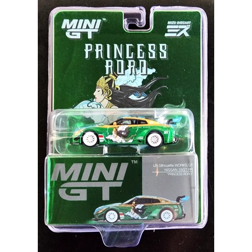 Mini GT Mizu Diecast LB Silhouette Works GT Nissan 35-GTRR Princess Roro TSM