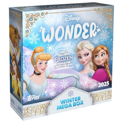 Topps 2025 Disney Wonder Winter Mega Box