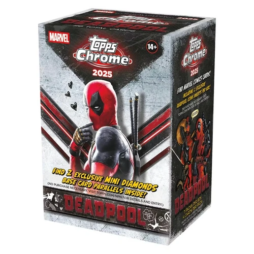 2025 Topps Deadpool Chrome Blaster Box
