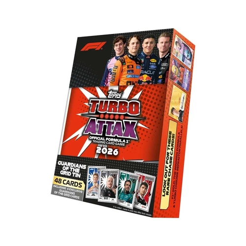 F1 Topps Turbo Attax 2026 Mega Tin (Assorted Styles) random selected