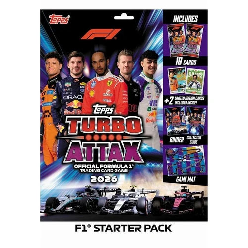 Topps Formula 1 Turbo Attax 2026 Starter Pack